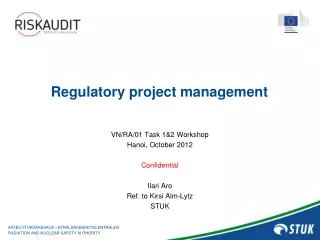 Regulatory project management