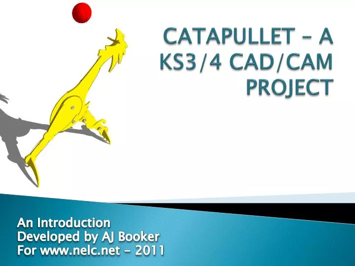 catapullet a ks3 4 cad cam project
