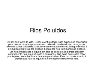 rios polu dos