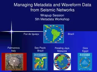Wrapup Session 5th Metadata Workshop