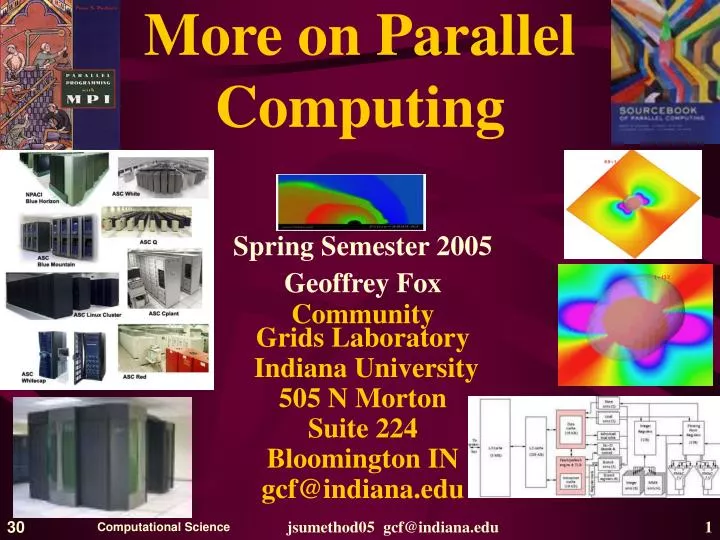 more on parallel computing