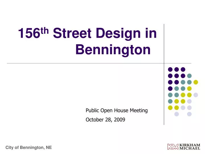 156 th street design in bennington