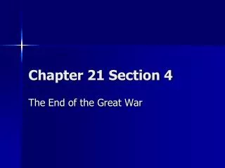 Chapter 21 Section 4