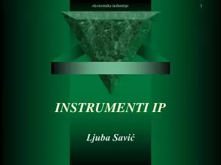 instrumenti ip
