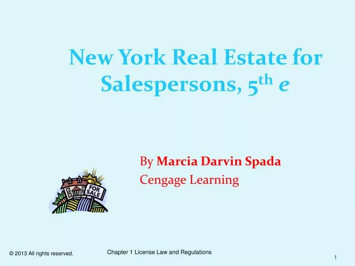 new york real estate for salespersons 5 th e
