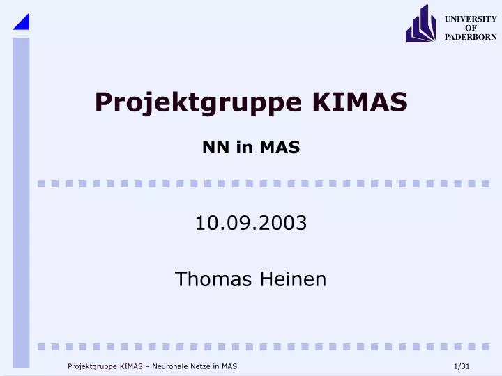 projektgruppe kimas nn in mas