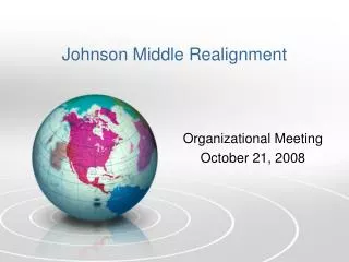 Johnson Middle Realignment