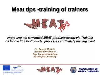 Meat tips -training of trainers