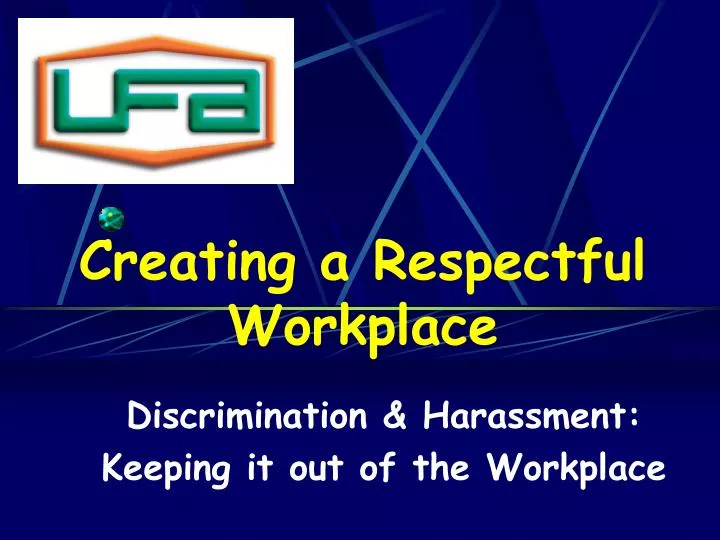 creating a respectful workplace