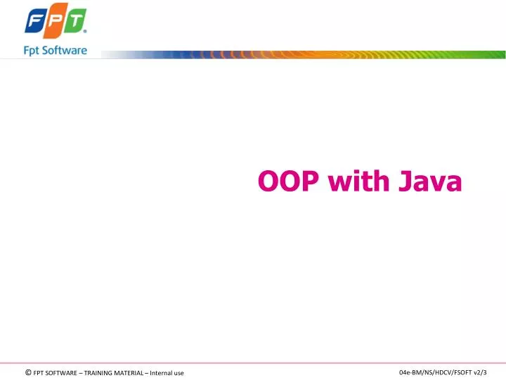 oop with java