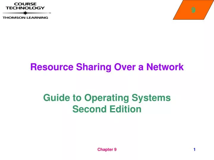 resource sharing over a network