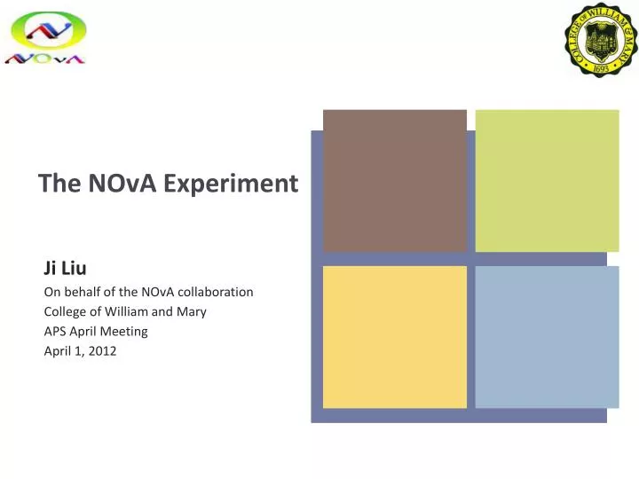 the nova experiment