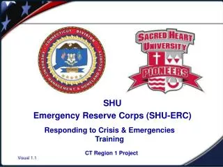 SHU Emergency Reserve Corps (SHU-ERC)