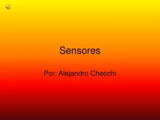 sensores