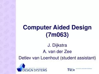 computer aided design 7m063