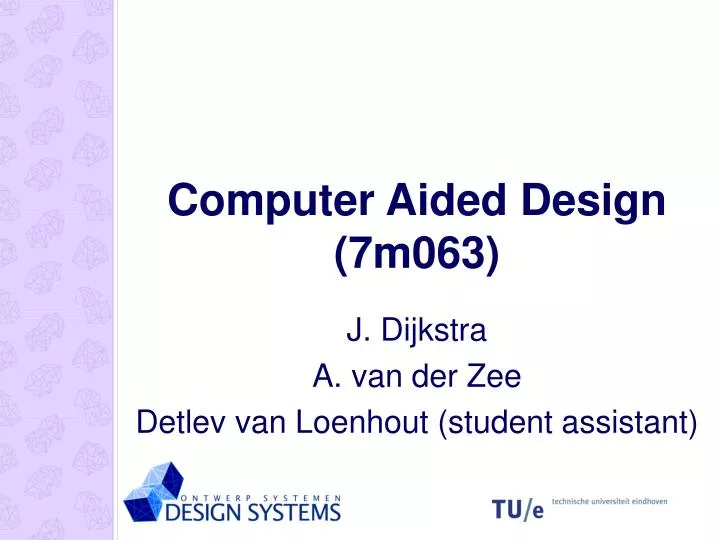computer aided design 7m063