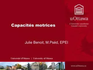 capacit s motrices