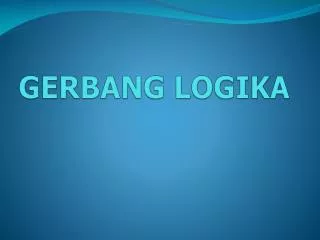 gerbang logika