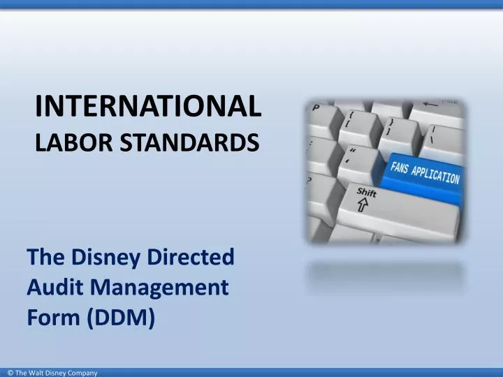 international labor standards