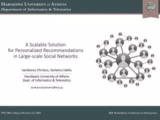 A Scalable Solution for Personalized Recommendations in Large-scale Social Networks