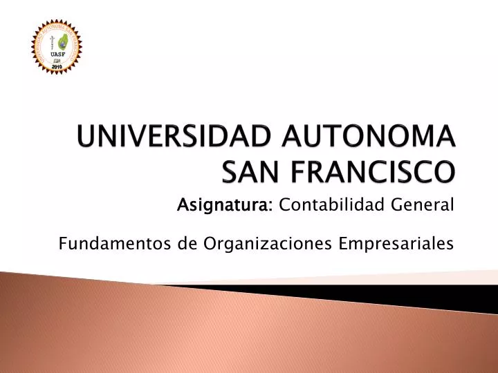 universidad autonoma san francisco