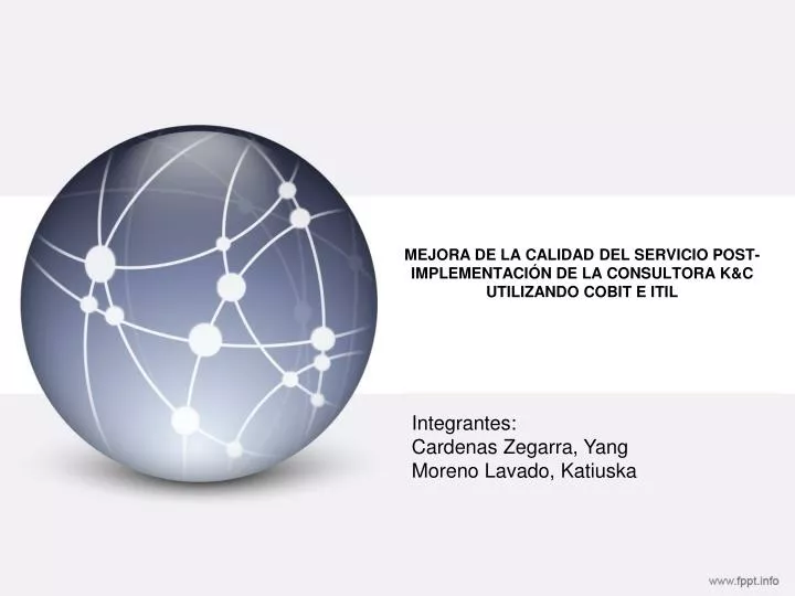 mejora de la calidad del servicio post implementaci n de la consultora k c utilizando cobit e itil