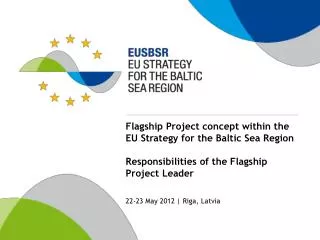 22-23 May 2012 | Riga, Latvia