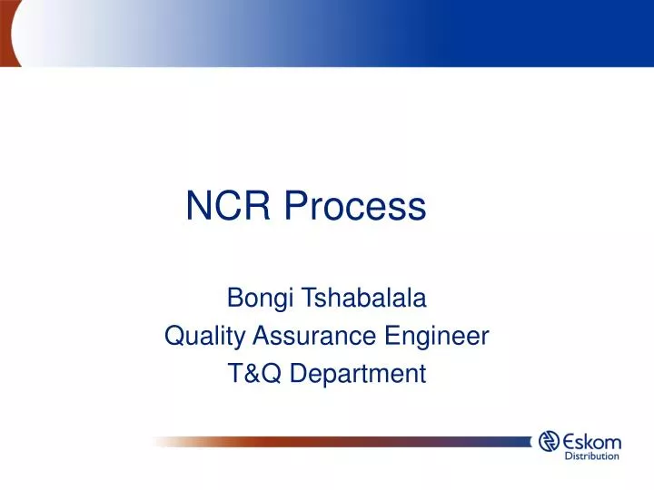 ncr process