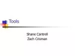 Tools - slide 1