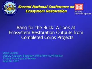 Second National Conference on Ecosystem Restoration