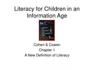 Literacy for Children in an Information Age