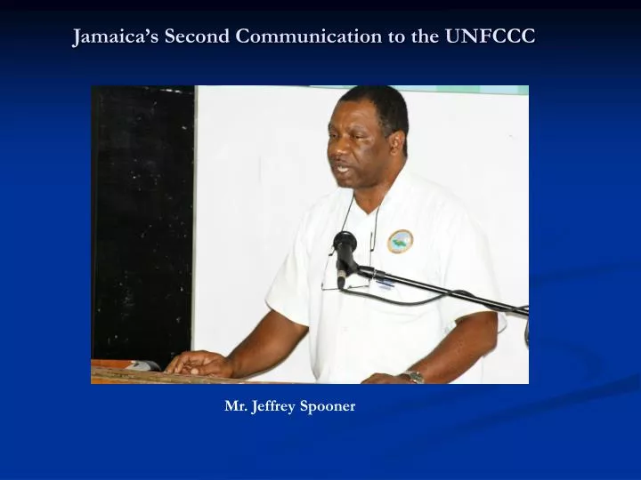 jamaica s second communication to the unfccc