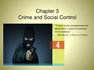 Chapter 3 Crime and Social Control