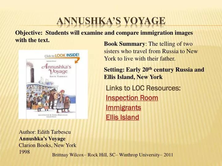 annushka s voyage