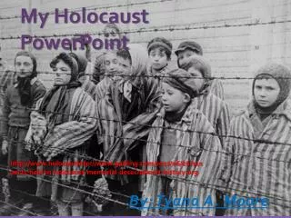 My Holocaust PowerPoint