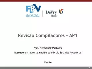 revis o compiladores ap1