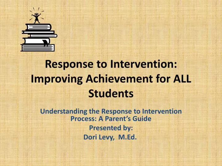response to intervention improving achievement for all students