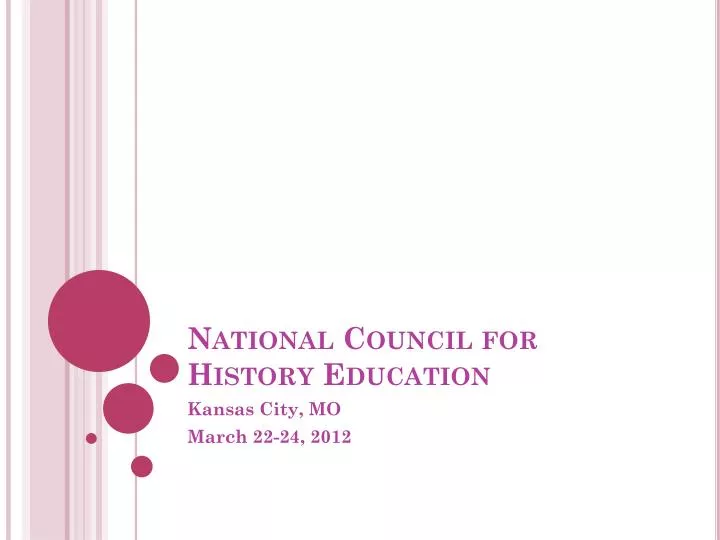 national council for history education