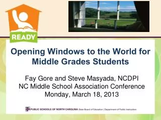 Opening Windows to the World for Middle Grades Students