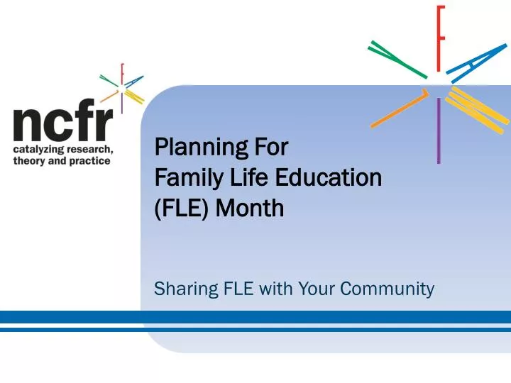 planning for family life education fle month