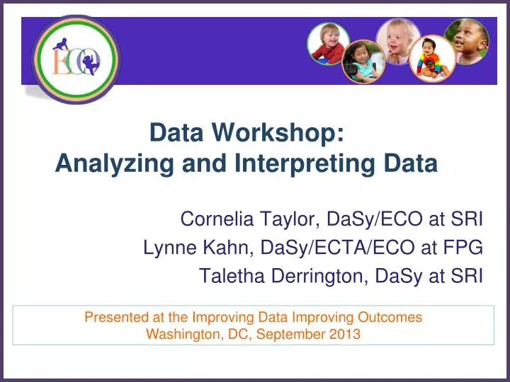 data workshop analyzing and interpreting data