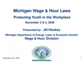 Michigan Wage &amp; Hour Laws