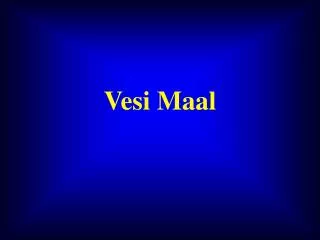 vesi maal