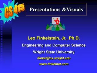 Presentations &amp;Visuals