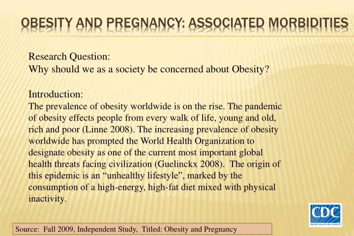 obesity and pregnancy associated morbidities