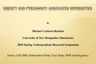 Obesity AND Pregnancy: associated morbidities