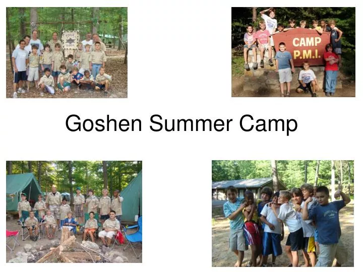 goshen summer camp
