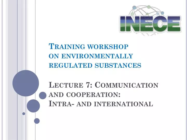 lecture 7 communication and cooperation intra and international