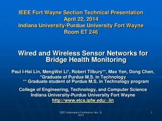 Wired and Wireless Sensor Networks for Bridge Health Monitoring