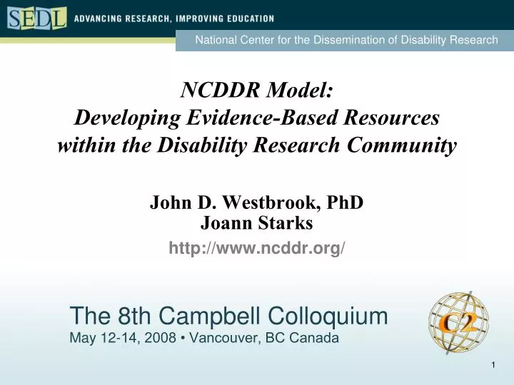 the 8th campbell colloquium may 12 14 2008 vancouver bc canada